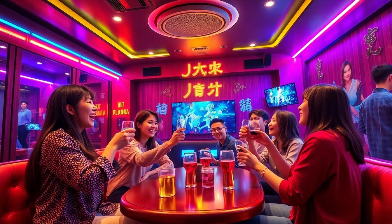 웃음과 따뜻한 분위기로 가득한 활기찬 노래방에서 제주도유흥을 경험하세요.
