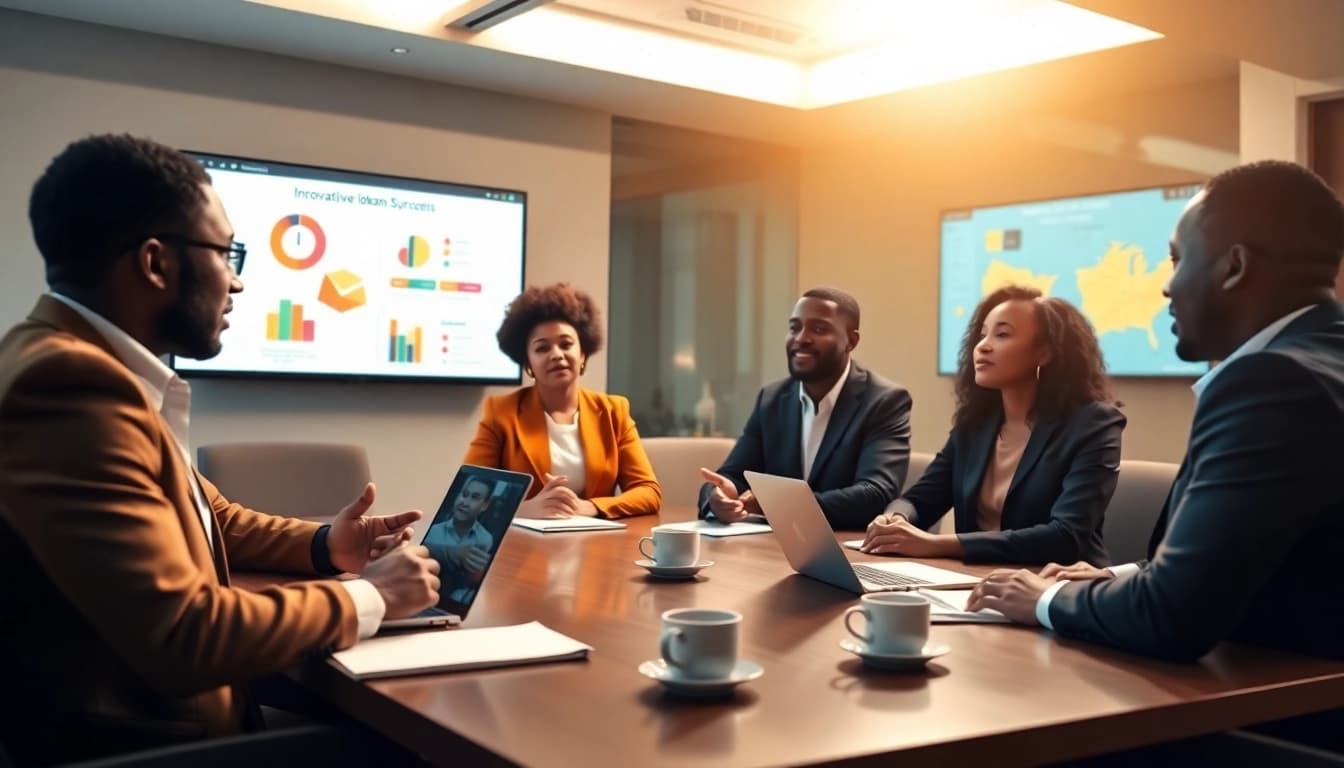 Engaged entrepreneurs bet on Black ideas in a modern conference setting