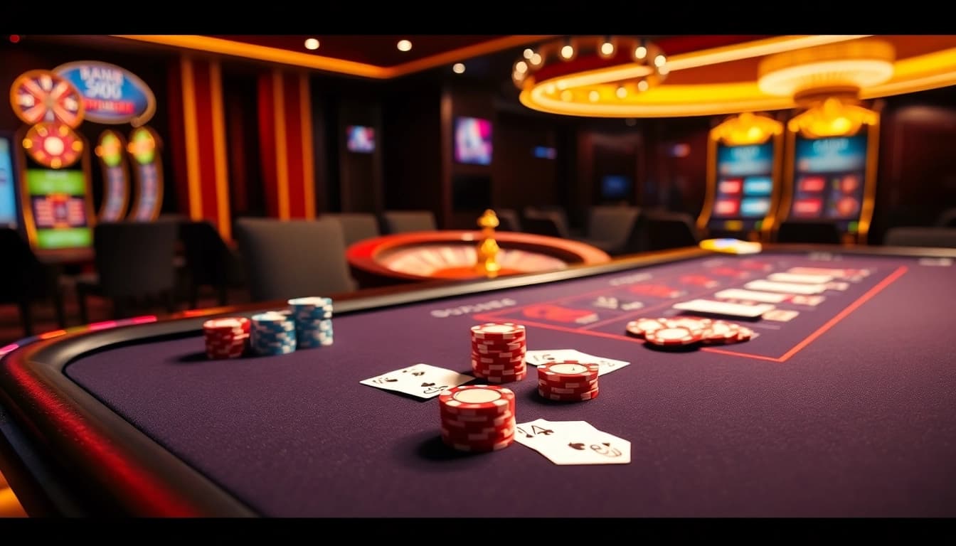 Experience the thrill of online gaming at MM 88 with vibrant casino visuals.