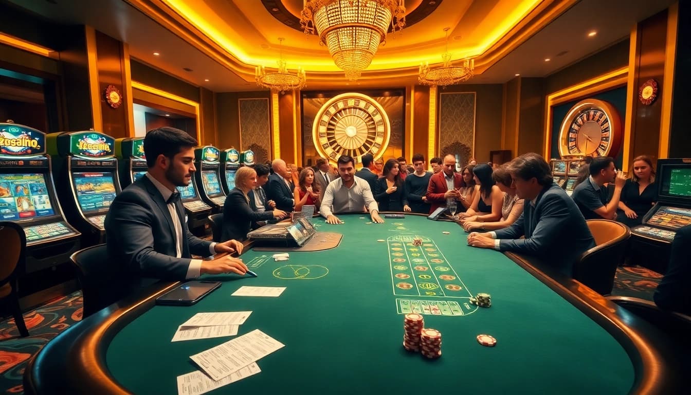 Experience the thrill of seven77 alternatif in an exciting online casino scene with vibrant games and engaged players.