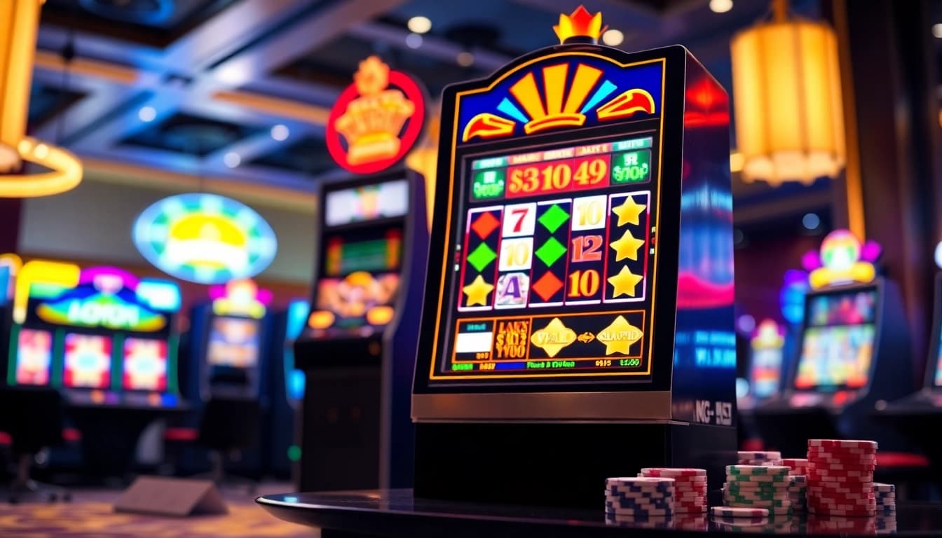 Jalan untuk menangkan apk slot sambil bermain mesin slot yang berkilauan.