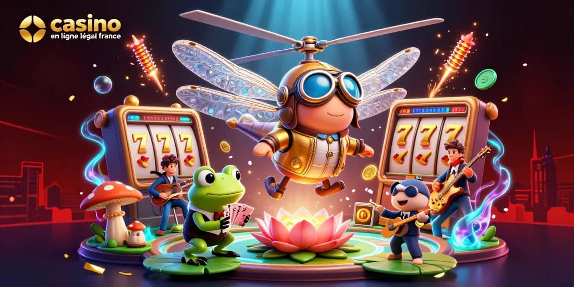 Profitez de l'expérience unique du casino en ligne légal France avec un pilotage amusant euphoriquement animé.