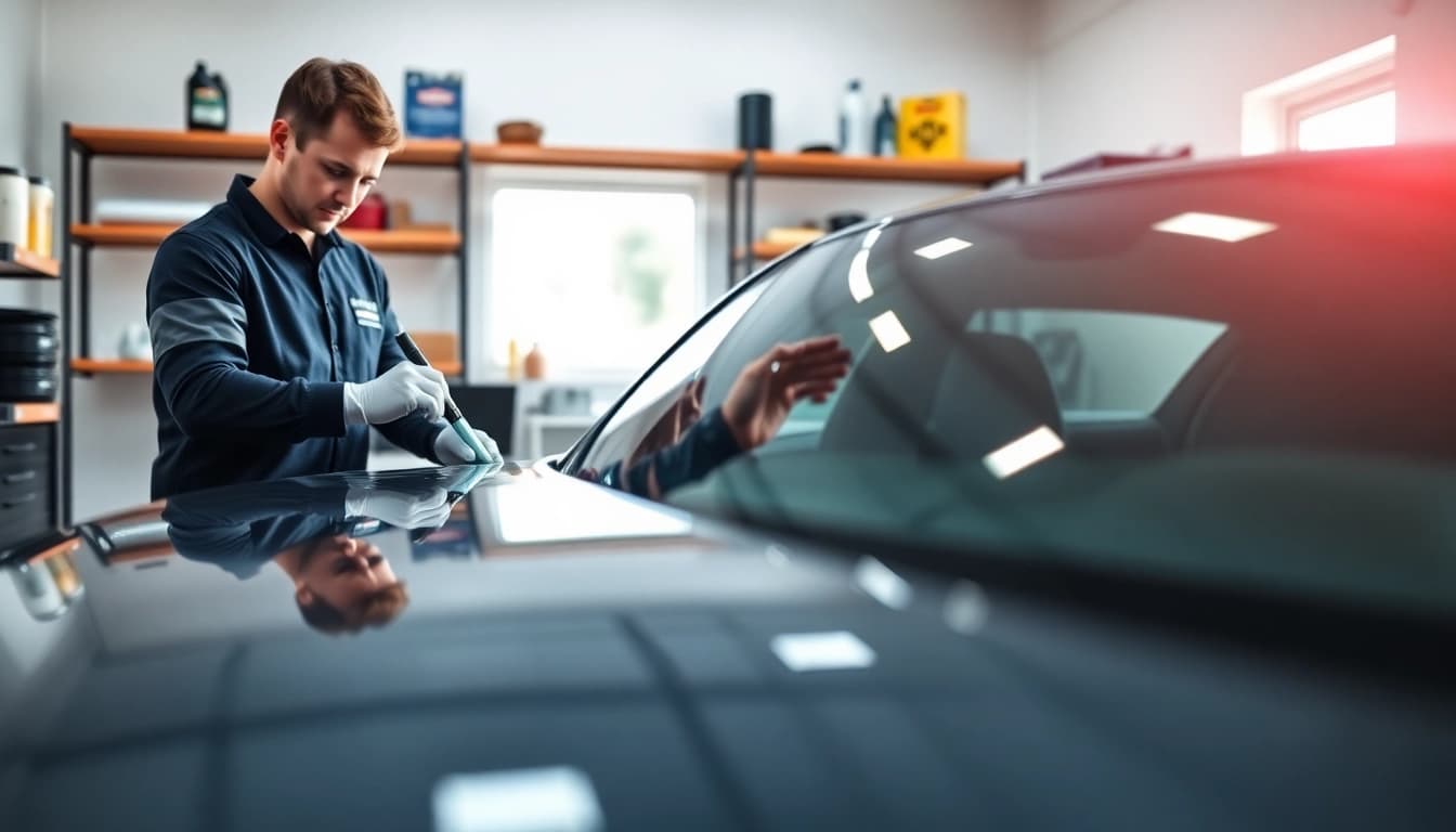 Enhance your vehicle's shine with ceramic coating near me, showcasing expert application.