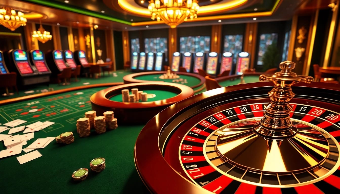 Vivez l'excitation du casino en ligne France avec des jeux dynamiques et des visuels de jeu de luxe.