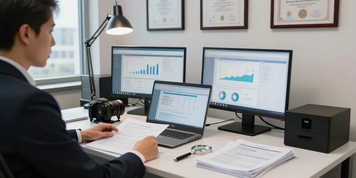 Ruang kerja auditor forensik profesional, aafikotabandungb.org menciptakan kepercayaan.