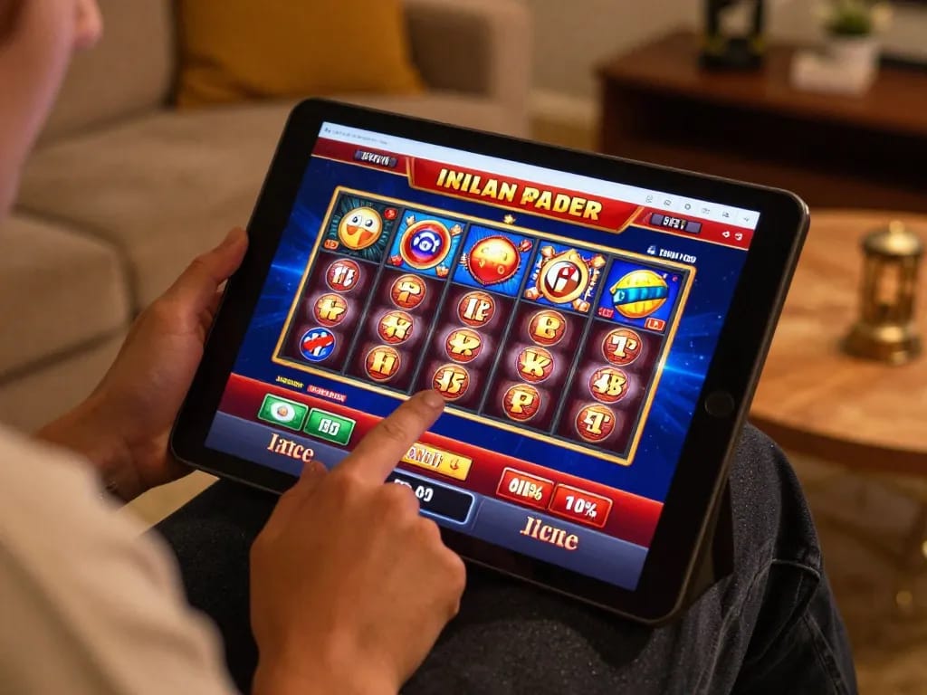 Engaging gameplay experience at online casinos esteri per italiani on a tablet, showcasing vibrant games.