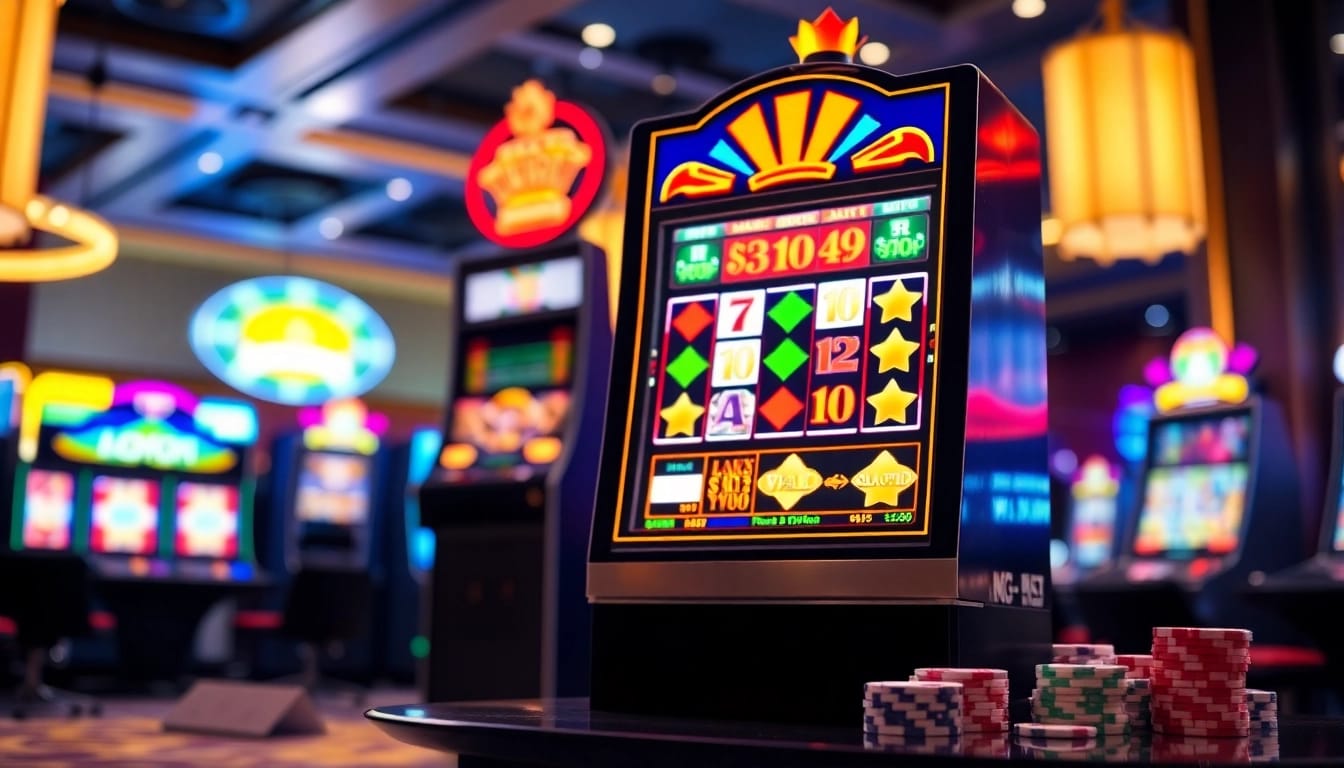 Jalan untuk menangkan apk slot sambil bermain mesin slot yang berkilauan.