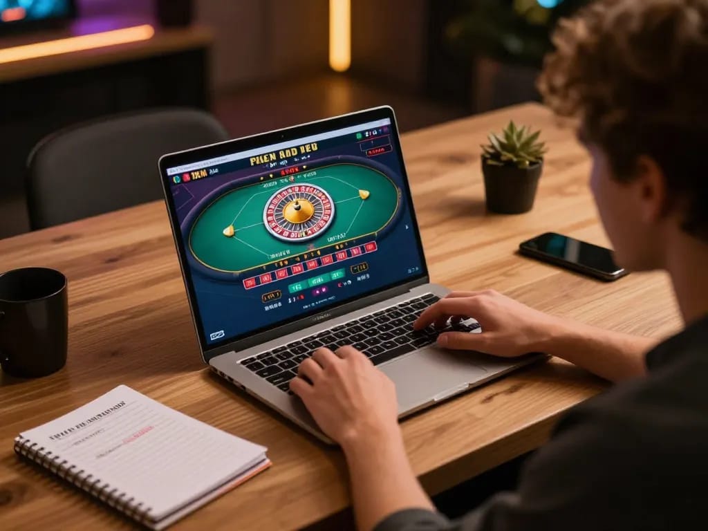 Engaging in a thrilling online casino game, hakobhakobyanart highlights strategic gameplay in a cozy setting.