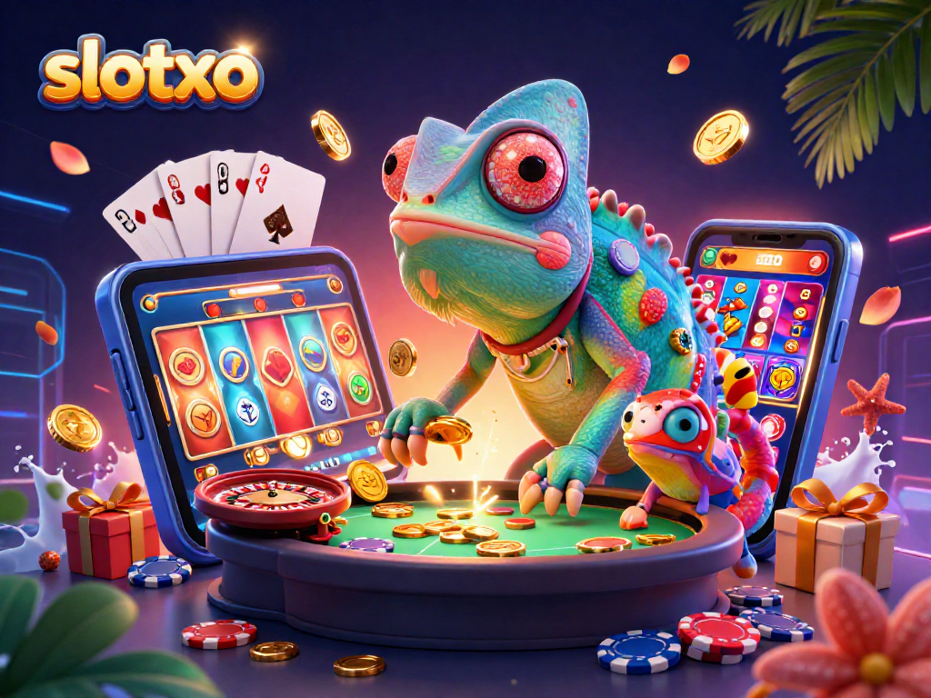 เกมสล็อต slotxo กำลังหมุนรางวัลใหญ่ พร้อมเจ้าของคาสิโนสีสันสดใส