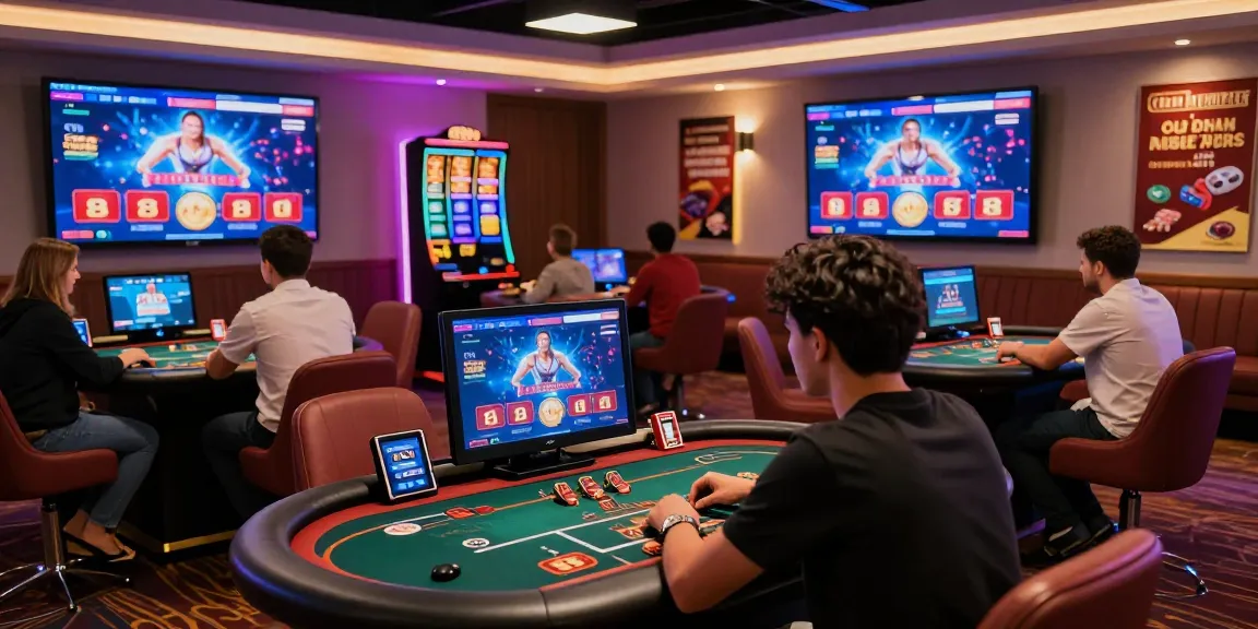 Online players enjoying diverse games at a credit card casino, showcasing https://scoarch.org.uk for secure transactions and exciting promotions.