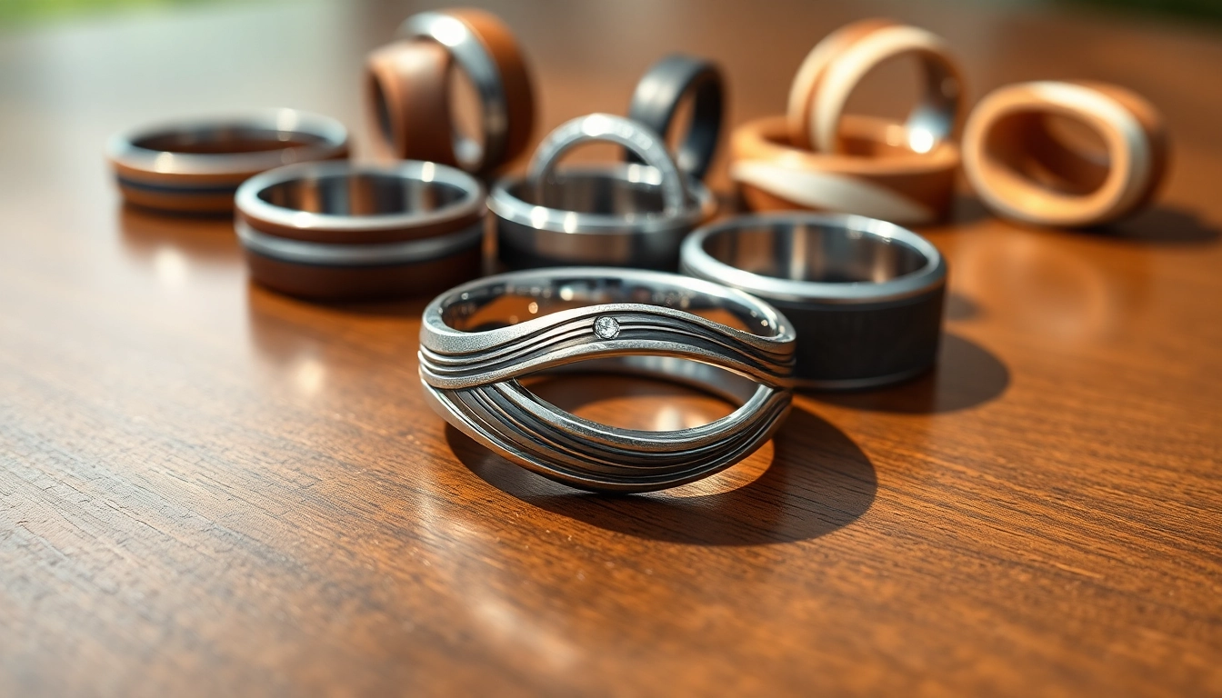 Distinctive Unique Wedding Bands for Men: Craftsmanship Meets Personal Style