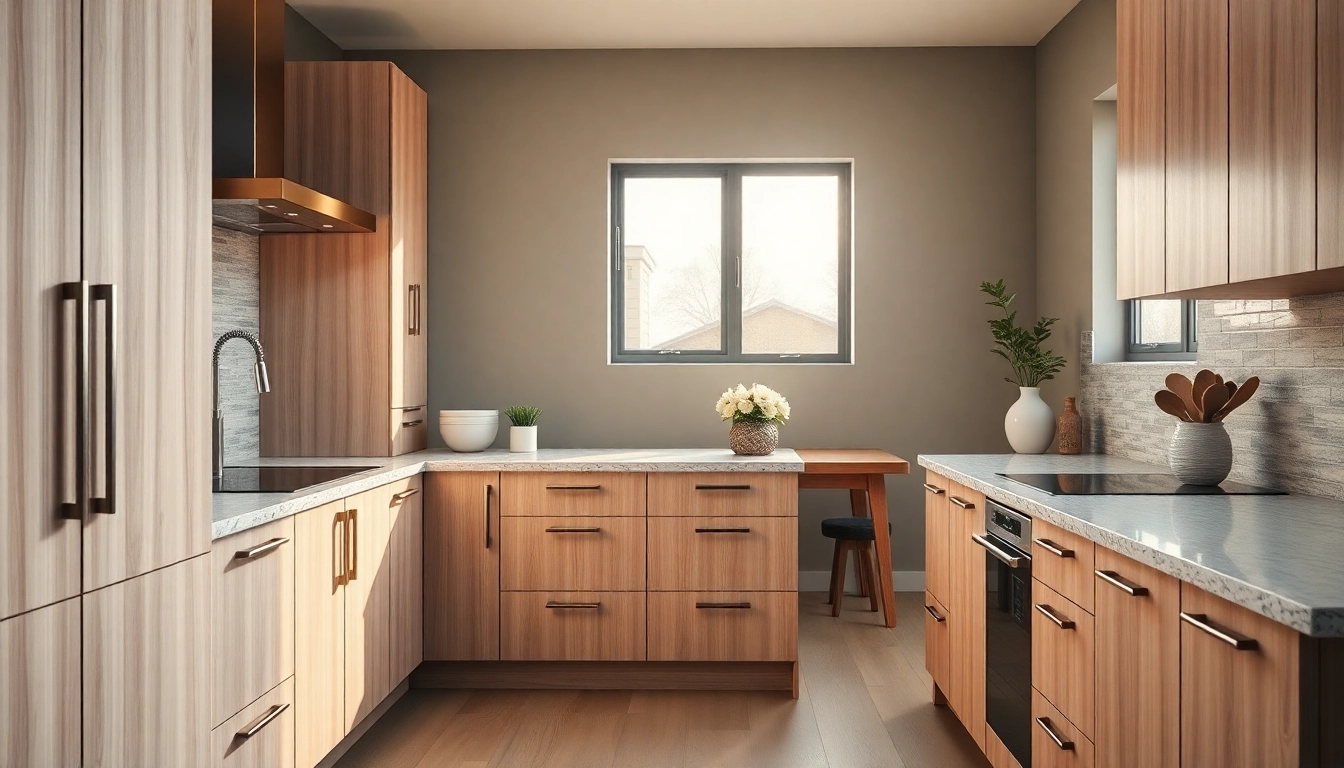Cabinet Refacing Saint Petersburg FL highlighted in a beautiful kitchen transformation with modern finishes.