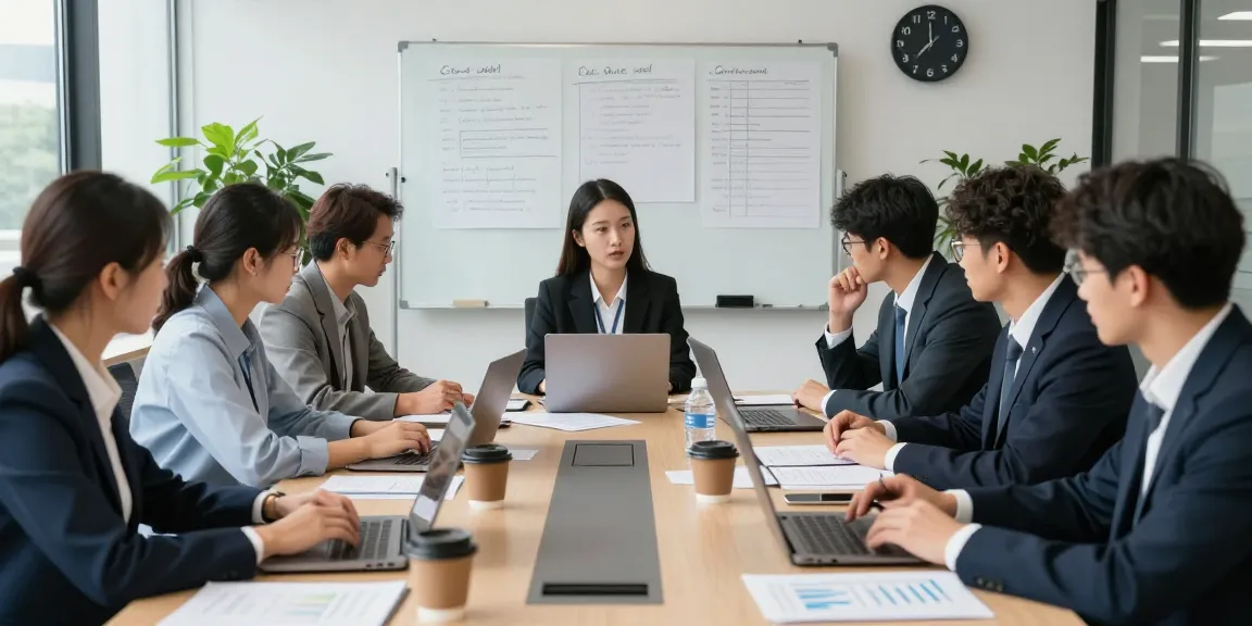 Analisis audit forensik di aafikotabandung.org dengan tim profesional berkumpul di kantor modern.