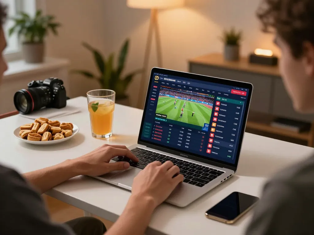 Experience live sports betting on https://nddo.org with exciting odds displayed on the computer screen.