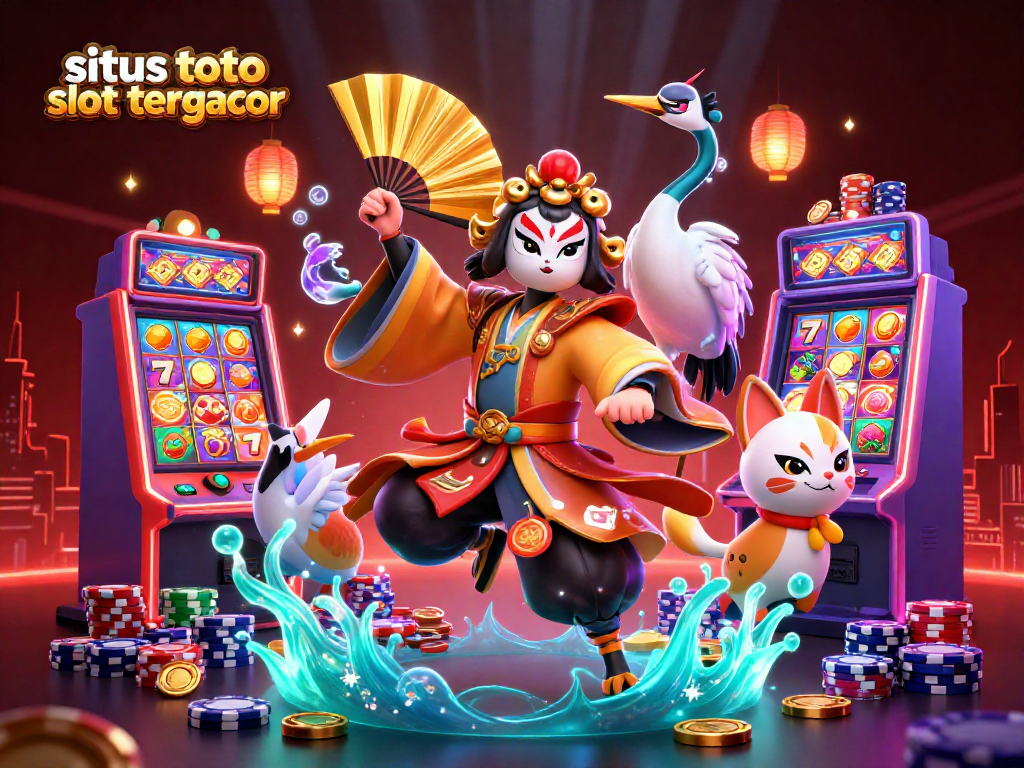 Experience the thrill of situs toto slot tergacor with vibrant slot reels, thrilling jackpots, and dynamic characters.