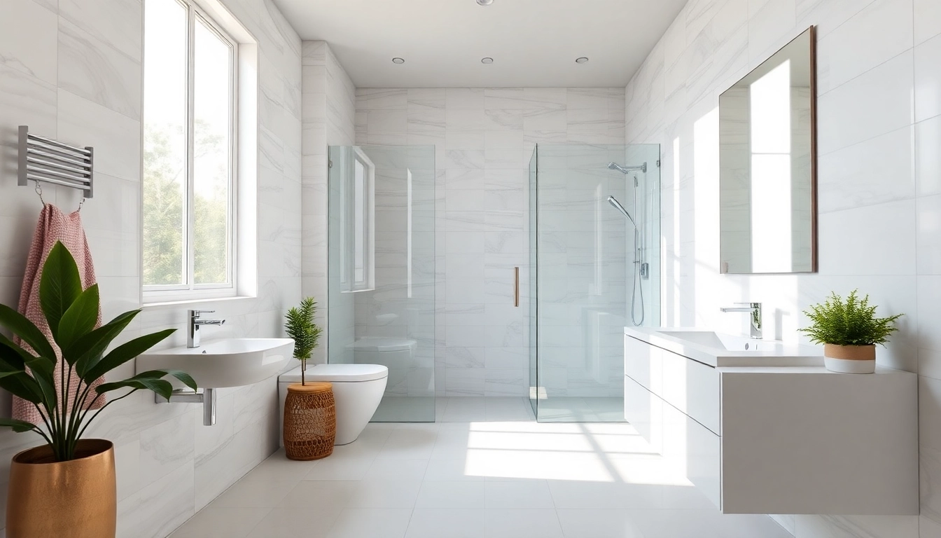 Experience stylish and luxurious elegant showers Australia, featuring a modern bathroom design.