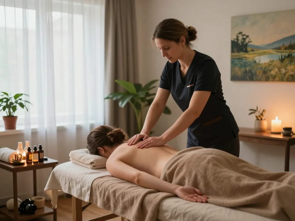 숙련된 러시아 마사지 치료사가 평온한 분위기를 조성하며 https://www.russiamobilemassage.com에서 질 높은 치료를 경험하세요.