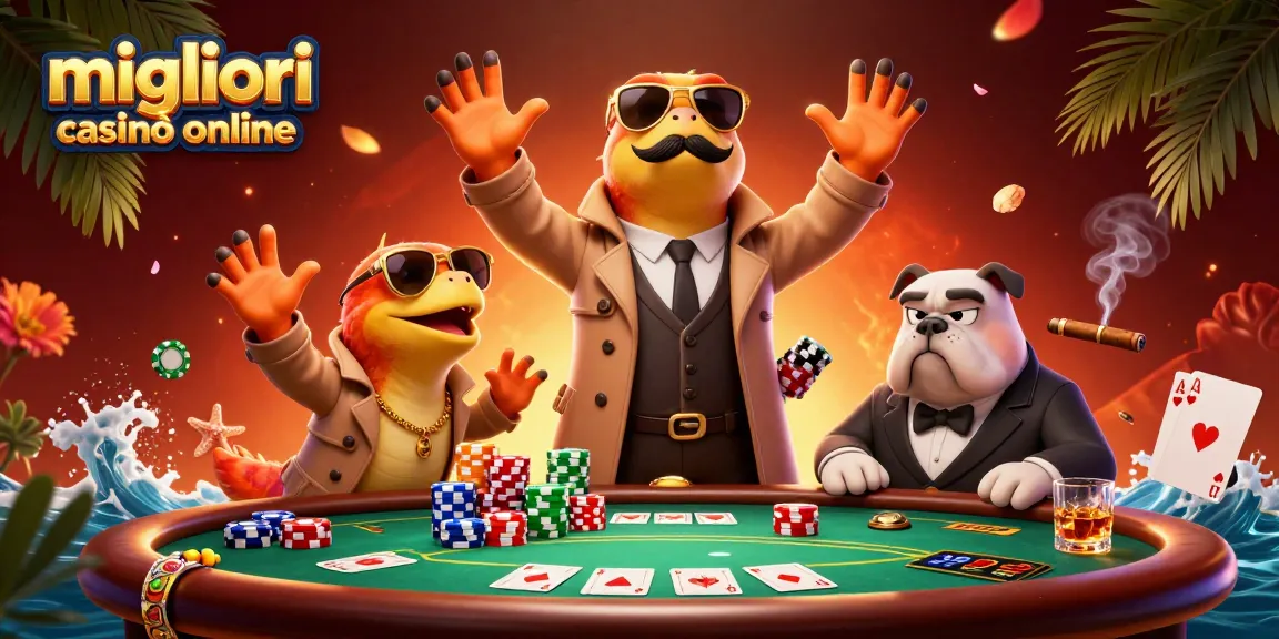 I migliori casinò online offrono un'esperienza ricca e divertente, come mostrato dalla scena in cui i raptors entrano in un lounge esclusivo.