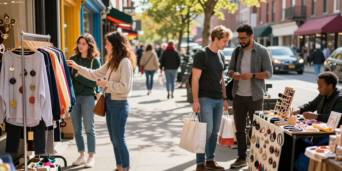 Shoppers interacting in a vibrant marketplace, highlighting community engagement and lifestyle trends at https://forumup.org/shop/search.php?ca_id=&addr1=&addr2=&addr3=&schKeyword=.