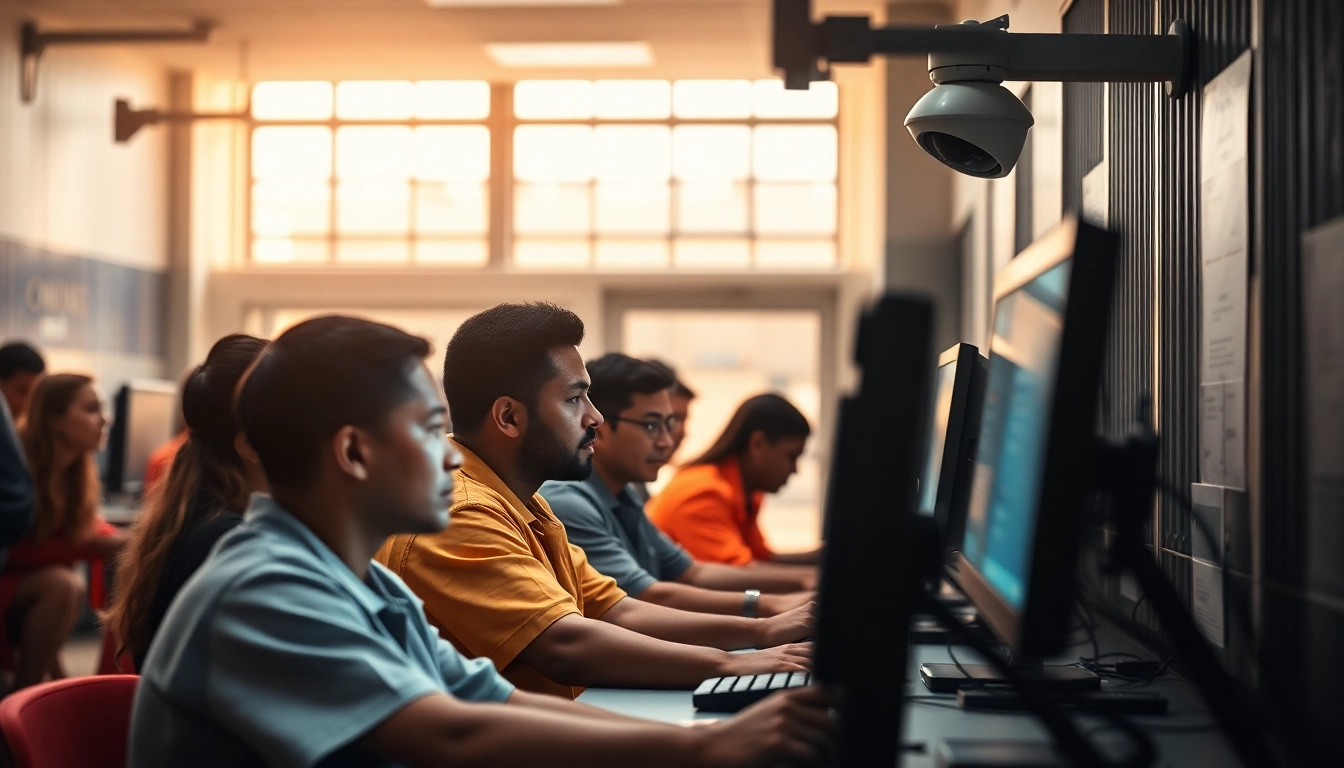 Orange County Inmate search: individuals utilizing computers to find inmate information