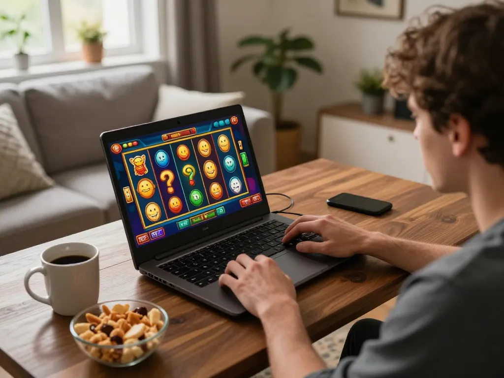 Rasakan sensasi hoki77 heylink dengan permainan slot online yang menarik di rumah, menampilkan visual yang cerah dan suasana yang nyaman.