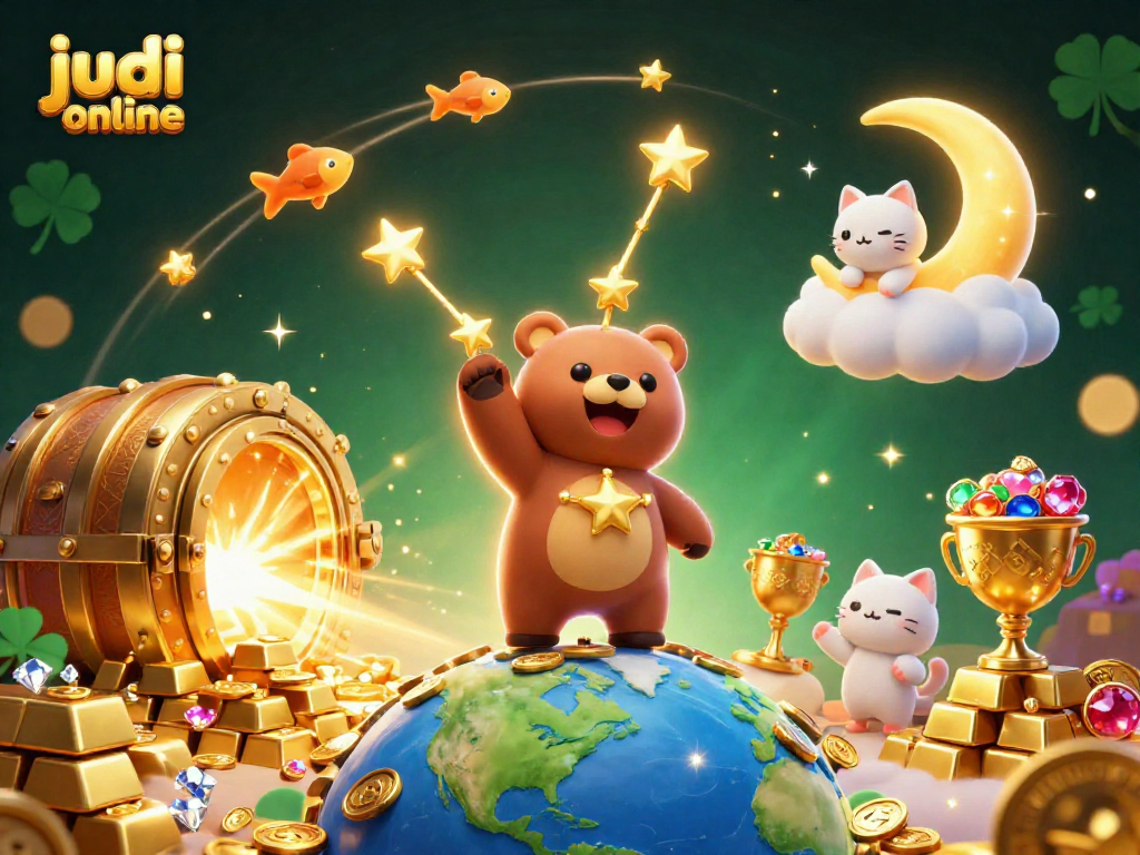 Menangkan judi slot online dengan fitur menarik dan buah syarat keberuntungan yang tergabung dalam satu ilustrasi.