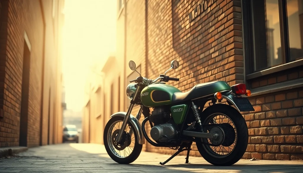 Verkauf des Moto Guzzi auf https://moto-ankauf.de/moto-guzzi-verkaufen mit stilvollem Ambiente und glänzender Ausführung.