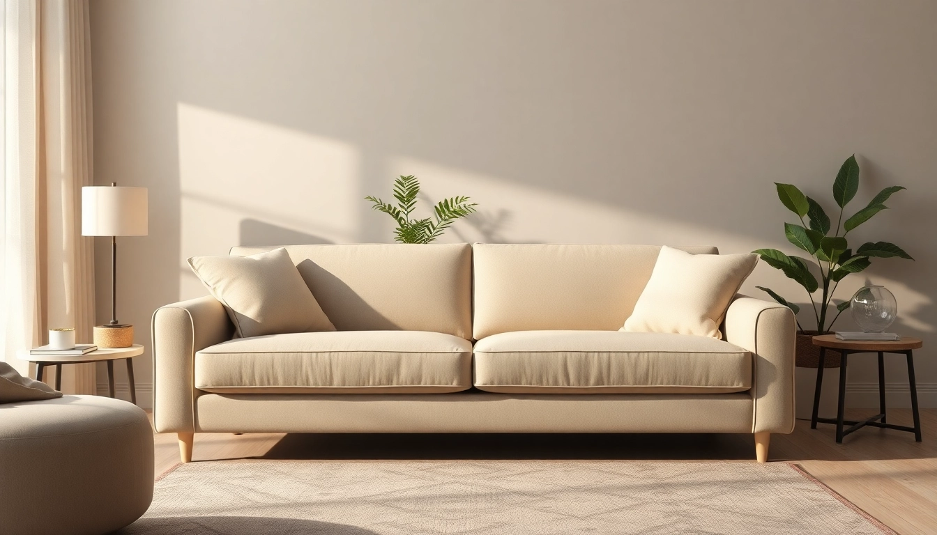 Stylish sofa bed UK nestled in a cozy living room, blending comfort and elegance.