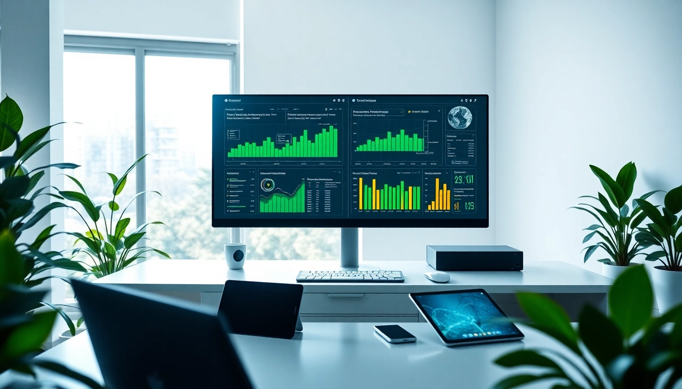 Engaging technology workspace showcasing innovative devices for enhanced productivity.