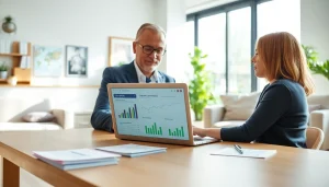 카드 한도 현금화 관련 정보를 상담하는 모습