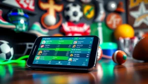 Engage with the best sports betting apps Georgia showcasing vibrant betting options.