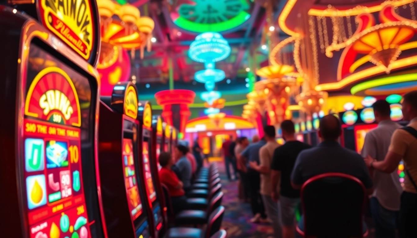 Menggoda para pemain dengan keseruan slot 50 perak dalam suasana kasino yang bersemangat.