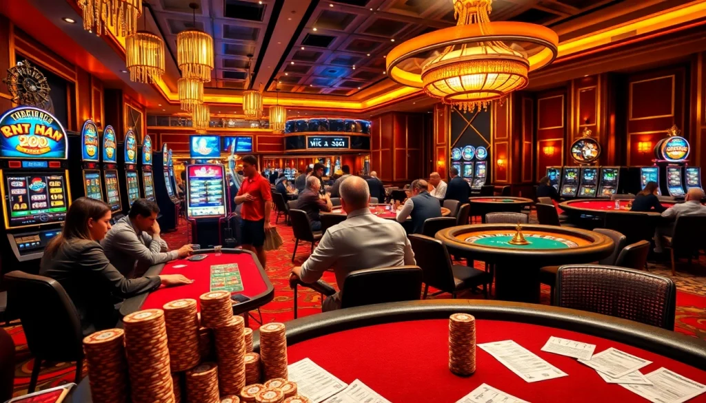 Experience high-stakes thrills with nhà cái rr88 in a luxury casino environment filled with excitement.