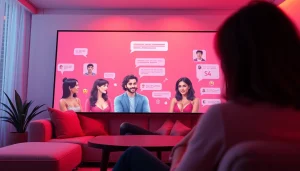 Engaging adults in a virtual chat room with lifelike avatars for sex chat ai interactions.
