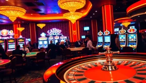 Join the thrill of online casinos Canada with vibrant gaming tables and exciting players at the casino.