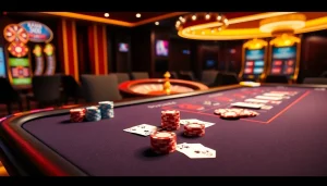 Experience the thrill of online gaming at MM 88 with vibrant casino visuals.