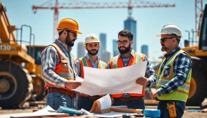 Construction teamwork at the Southern California Contractors Association highlights professional collaboration.