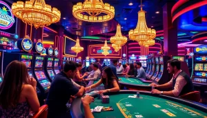 Discover vibrant moments at the best csgo gambling sites reddit with engaged players in an energetic casino atmosphere.