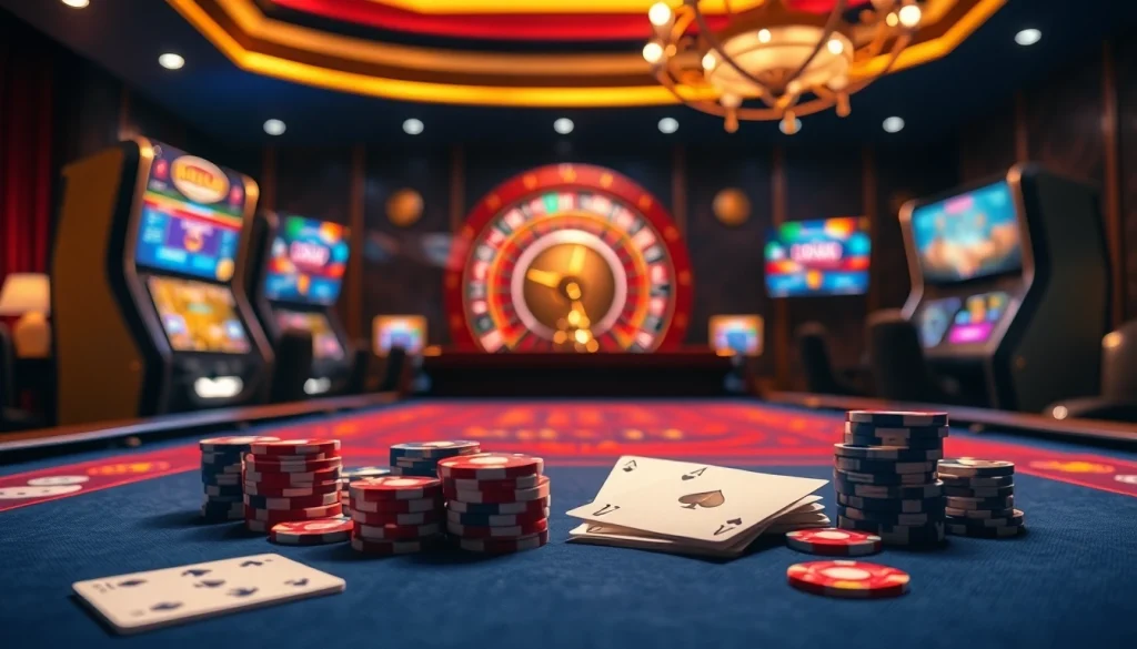 Plongez dans l'excitation du casino en ligne France avec des machines à sous vibrantes et des tables de poker élégantes.