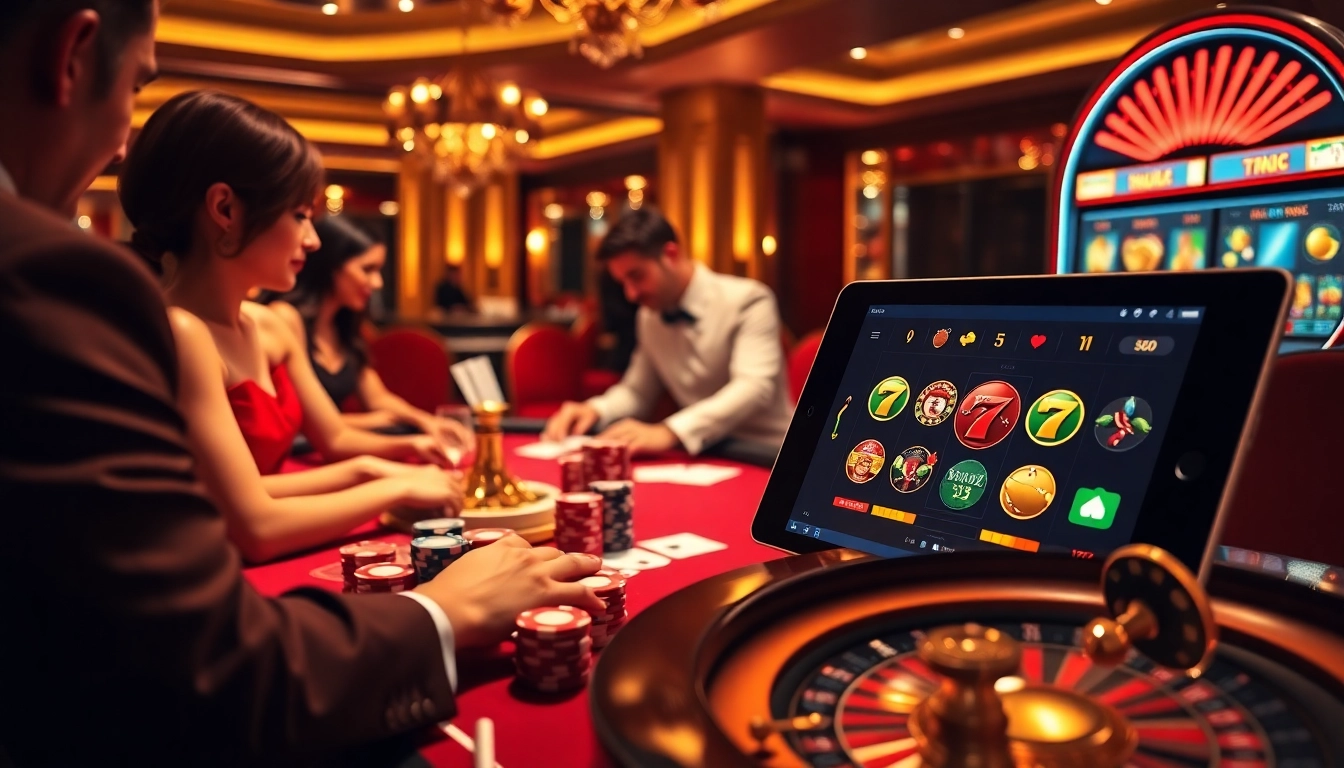 Participez à des jeux passionnants au casino en ligne France avec des tables de roulette vibrantes et des jetons de poker.