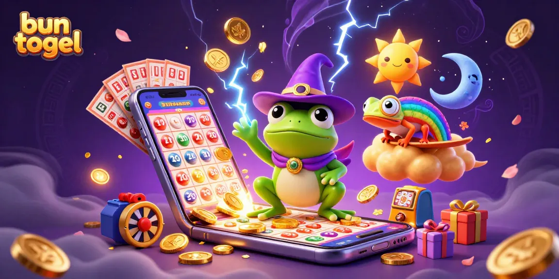 Menangkan peluang dengan bun togel di lingkungan yang penuh koin emas dan permainan lotere menarik.