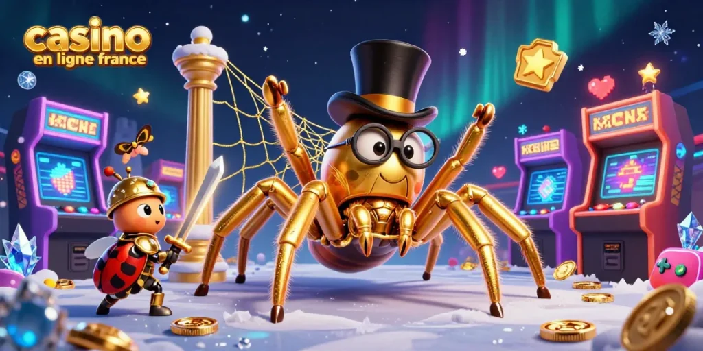Jouez dans un casino en ligne France avec des jeux et des machines à sous animés.