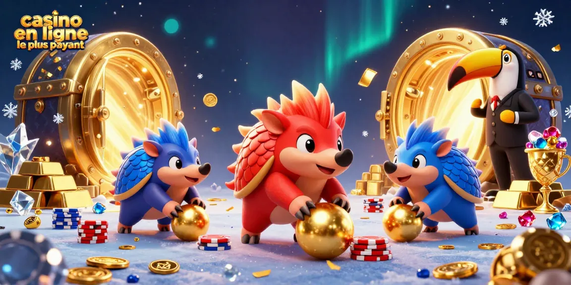 Découvrez le casino en ligne le plus payant avec des pangolins dans une compétition festive.