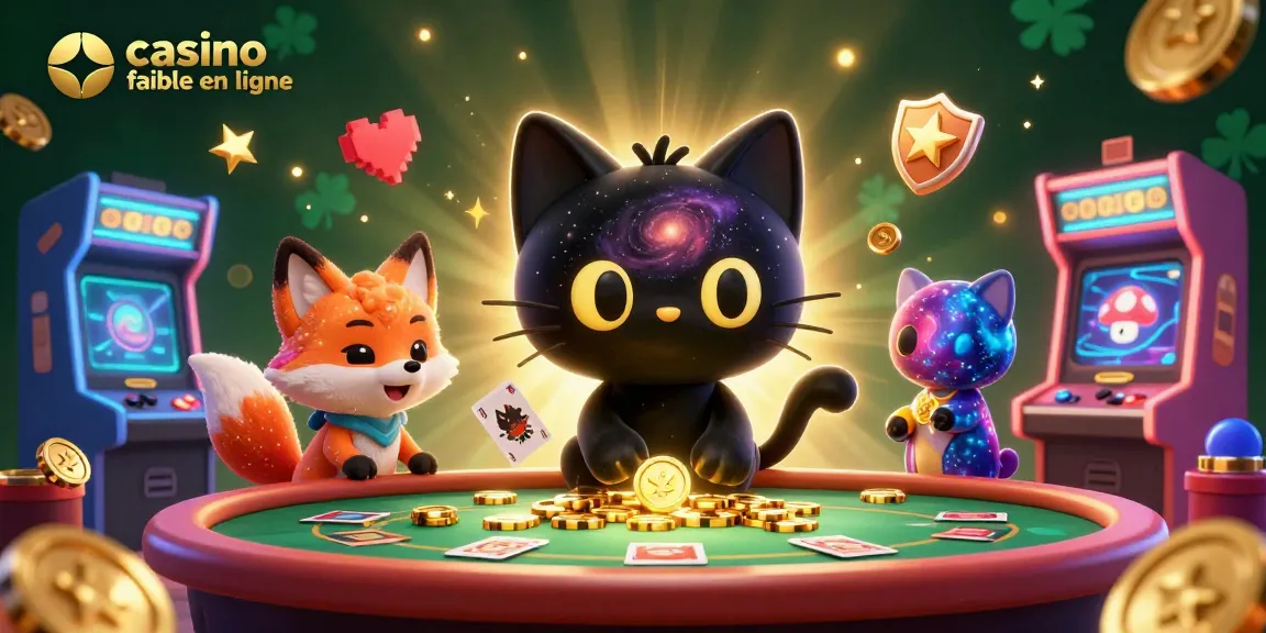 Jouez sur un casino fiable en ligne avec des graphismes animés captivants et des éléments de jeu dynamiques.