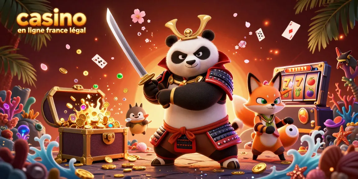 Jouer au casino en ligne France légal avec une illustration captivante de personnages inspirés du jeu.