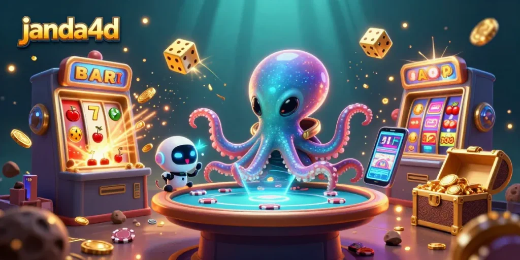 janda4d menghadirkan pengalaman bermain kasino dengan alien dan robot, bertema permainan yang seru.