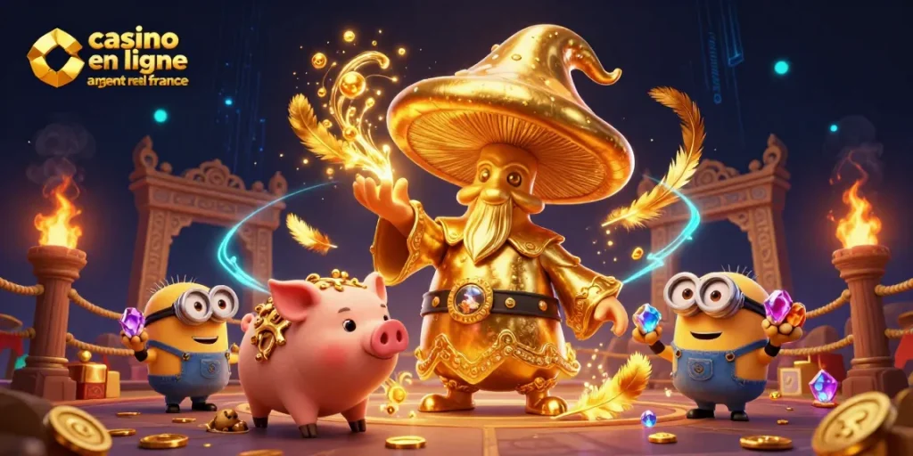 Jouez aux jeux passionnants sur le casino en ligne argent réel en France avec une offre unique de machines et aventures.